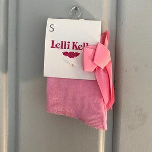 Lelli Kelly Kids Pink Socks with Ribbon Bow